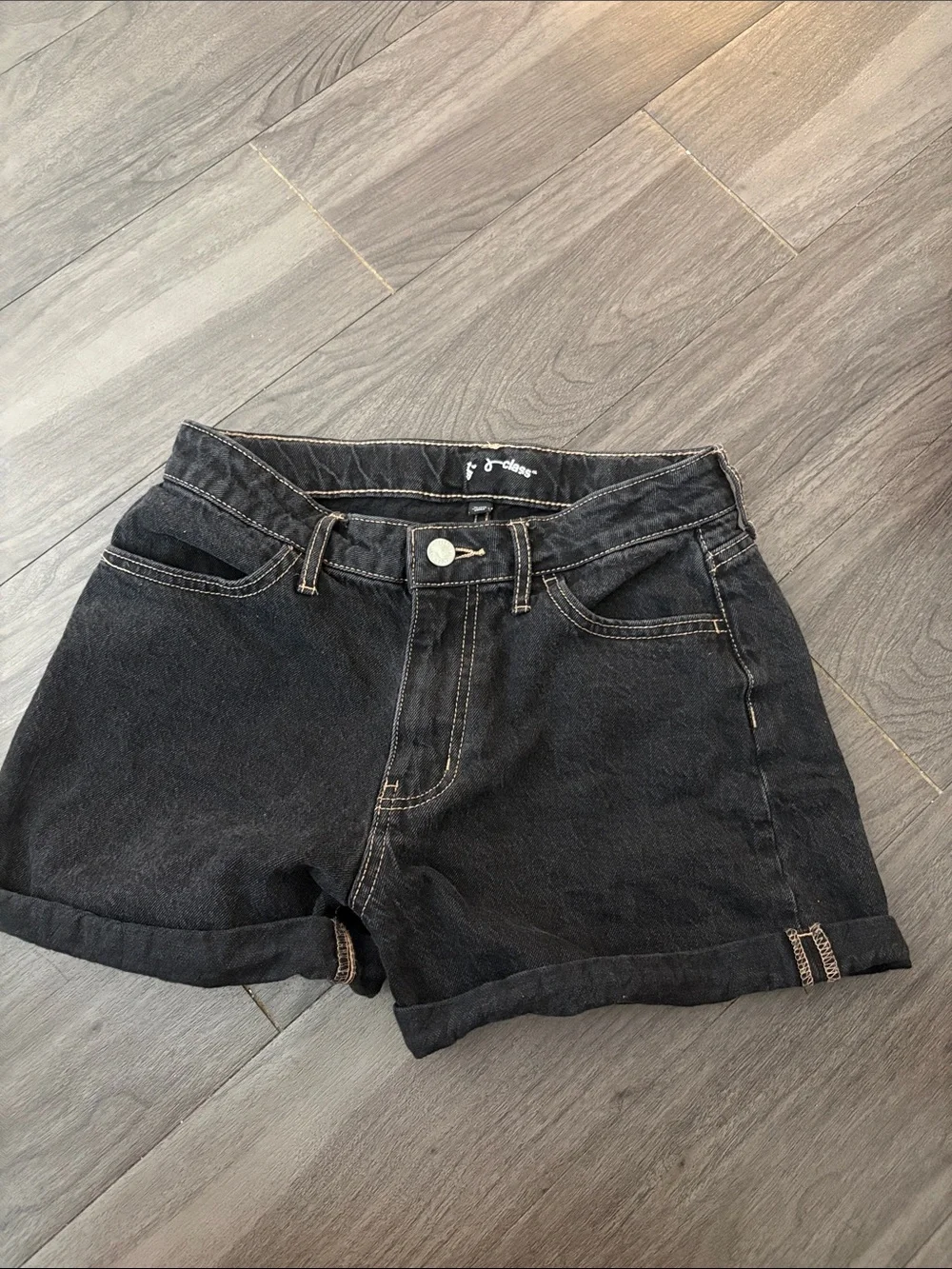 Cat & Jack Black Denim Jean Shorts for Kids